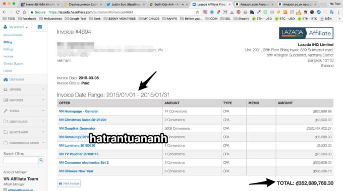 Affiliate Marketing - Hà Trần Tuấn Anh
